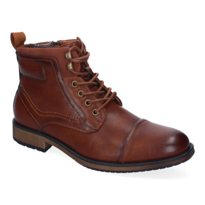 Botines de Hombre, Comodos y Elegantes, Diseño Clasico con Punta Redonda - Imagen 3
