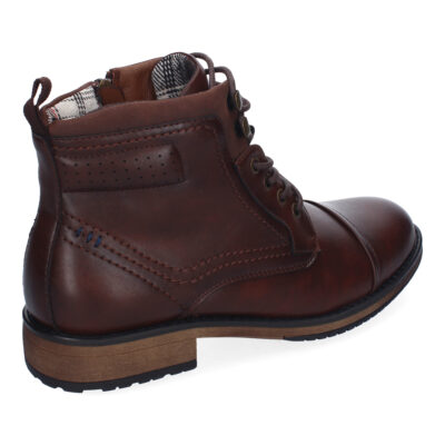 Botines de Hombre, Comodos y Elegantes, Diseño Clasico con Punta Redonda - Imagen 4