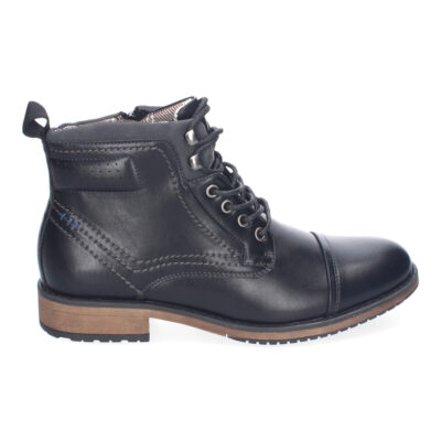 Botines de Hombre, Comodos y Elegantes, Diseño Clasico con Punta Redonda - Imagen 2