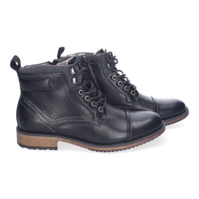 Botines de Hombre, Comodos y Elegantes, Diseño Clasico con Punta Redonda - Imagen 5