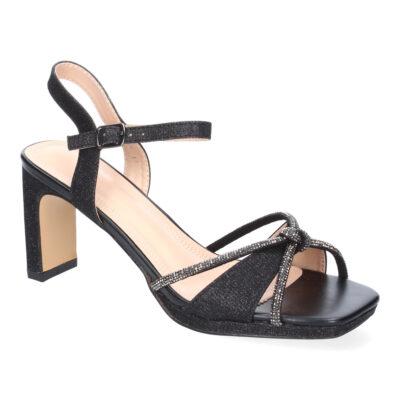 Sandalias de Tacón para Mujer, Diseño de Tiras Elegantes, Comodas - Imagen 3