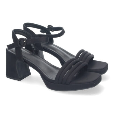 Sandalias Elegantes de Tacón para Mujer con Diseño Moderno