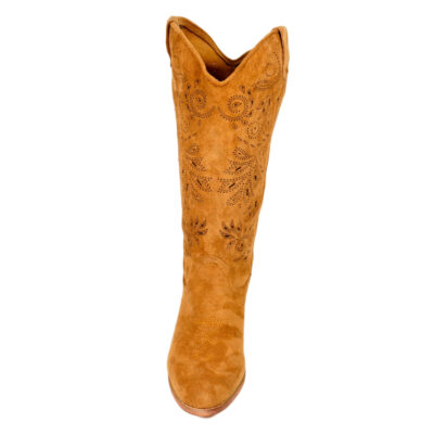 Bota de Mujer Estilo Campera con Grabado - Imagen 3