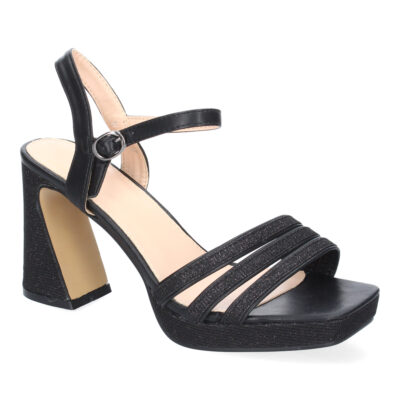 Sandalias de Tacón para Mujer, Diseño de Tiras Elegantes, Comodas - Imagen 3