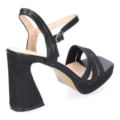 Sandalias de Tacón para Mujer, Diseño de Tiras Elegantes, Comodas - Imagen 4