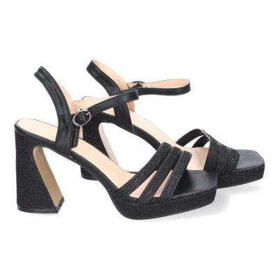 Sandalias de Tacón para Mujer, Diseño de Tiras Elegantes, Comodas - Imagen 5