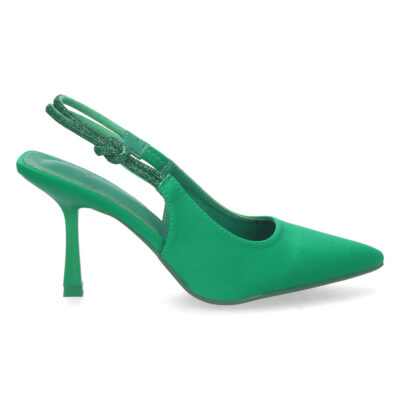 Zapato de Tacon con Talon Abierto - Imagen 2