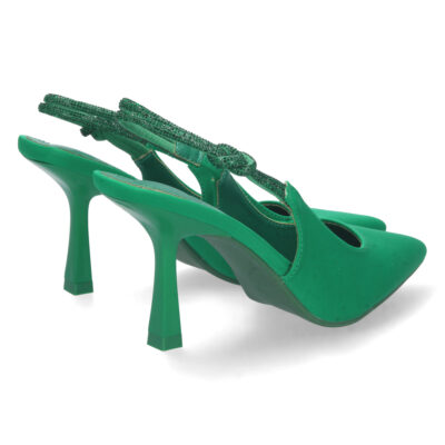 Zapato de Tacon con Talon Abierto - Imagen 4