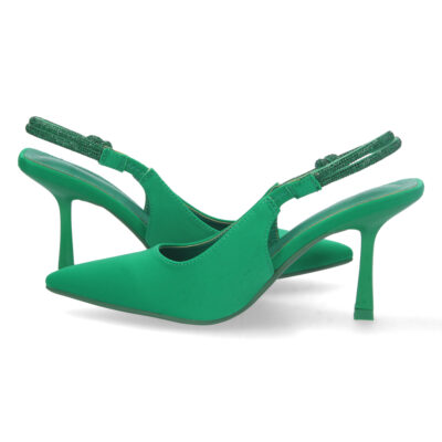 Zapato de Tacon con Talon Abierto - Imagen 5