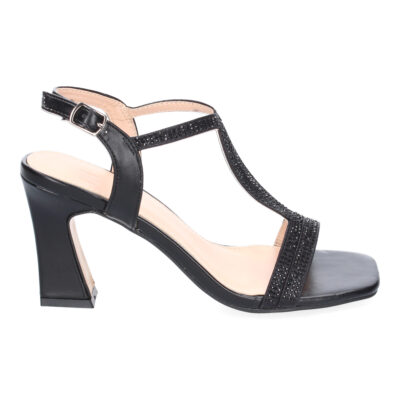 Sandalias de Tacón para Mujer, Diseño de Tiras Elegantes, Comodas - Imagen 2
