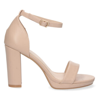 Sandalia de Tacon Ankle Strap con Hebilla - Imagen 2