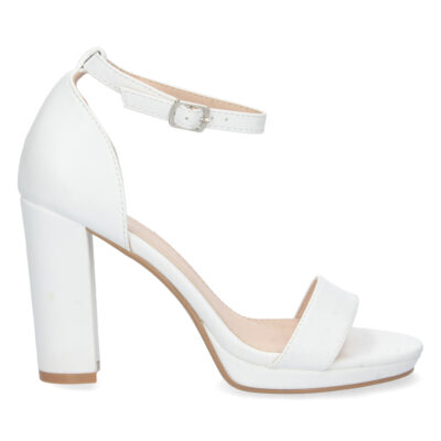 Sandalia de Tacon Ankle Strap con Hebilla - Imagen 2