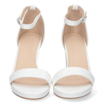 Sandalia de Tacon Ankle Strap con Hebilla - Imagen 3