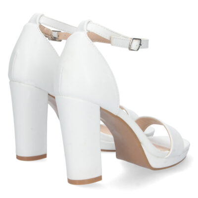 Sandalia de Tacon Ankle Strap con Hebilla - Imagen 4