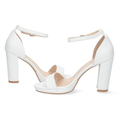 Sandalia de Tacon Ankle Strap con Hebilla - Imagen 5