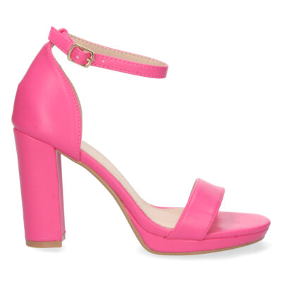 Sandalia de Tacon Ankle Strap con Hebilla - Imagen 2