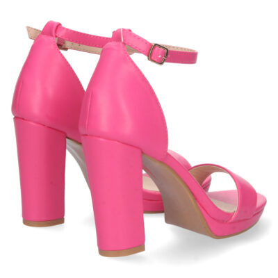 Sandalia de Tacon Ankle Strap con Hebilla - Imagen 4