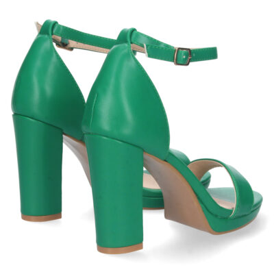 Sandalia de Tacon Ankle Strap con Hebilla - Imagen 4