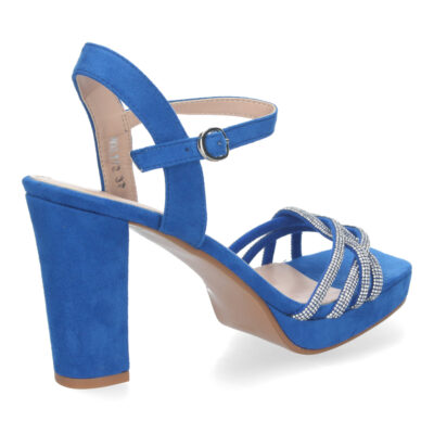 Sandalias de Mujer de Fiesta con Tacón, Adornos Brillantes - Imagen 4