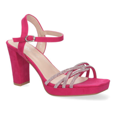 Sandalias de Mujer de Fiesta con Tacón, Adornos Brillantes - Imagen 3