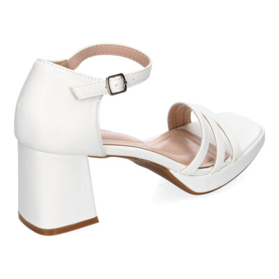 Sandalias de Tacón para Mujer, Comodas y Elegantes, Diseño Moderno con Tiras en la Pala - Imagen 4