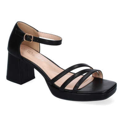 Sandalias de Tacón para Mujer, Comodas y Elegantes, Diseño Moderno con Tiras en la Pala - Imagen 3