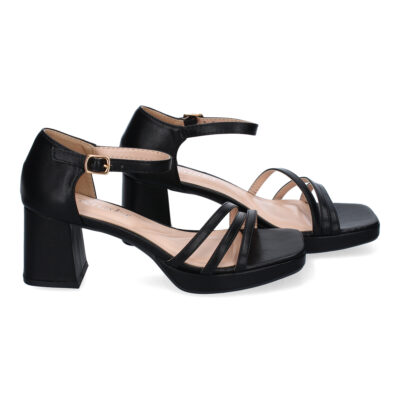 Sandalias de Tacón para Mujer, Comodas y Elegantes, Diseño Moderno con Tiras en la Pala - Imagen 5