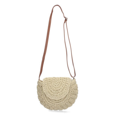 Bandolera de Rafia con Correa Ajustable