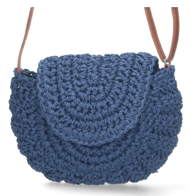 Bandolera de Rafia con Correa Ajustable - Imagen 3
