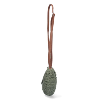Bandolera de Rafia con Correa Ajustable - Imagen 2