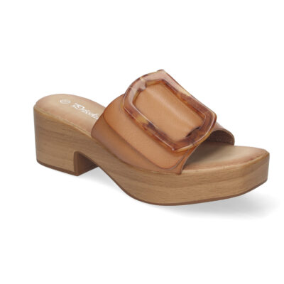 Zueco de Tacón para Mujer de Verano con Plataforma - Imagen 3