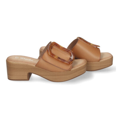 Zueco de Tacón para Mujer de Verano con Plataforma - Imagen 5