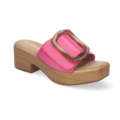 Zueco de Tacón para Mujer de Verano con Plataforma - Imagen 3