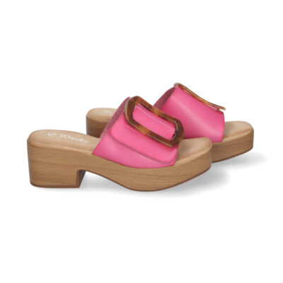 Zueco de Tacón para Mujer de Verano con Plataforma - Imagen 5