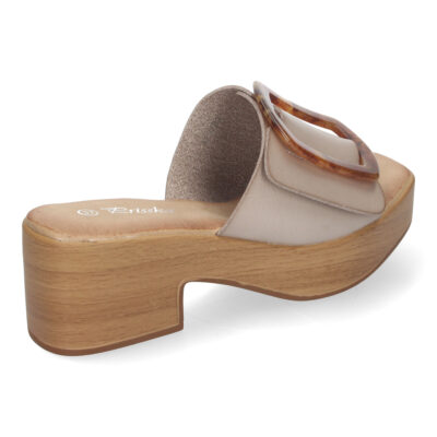 Zueco de Tacón para Mujer de Verano con Plataforma - Imagen 4