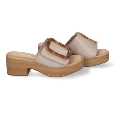 Zueco de Tacón para Mujer de Verano con Plataforma - Imagen 5