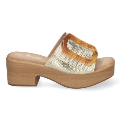 Zueco de Tacón para Mujer de Verano con Plataforma - Imagen 2