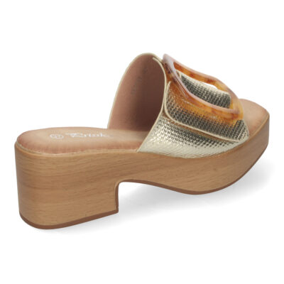 Zueco de Tacón para Mujer de Verano con Plataforma - Imagen 3