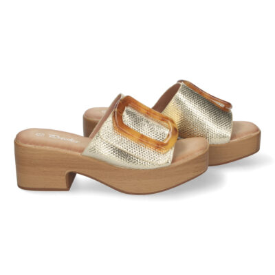Zueco de Tacón para Mujer de Verano con Plataforma - Imagen 5