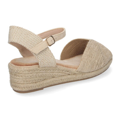 Sandalias de Cuña para Mujer, Elegantes con Puntera Abierta - Imagen 4