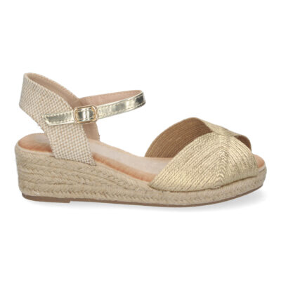 Sandalias de Cuña para Mujer, Elegantes con Puntera Abierta - Imagen 2