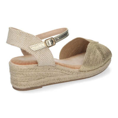 Sandalias de Cuña para Mujer, Elegantes con Puntera Abierta - Imagen 4