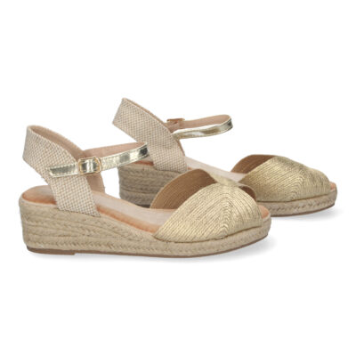 Sandalias de Cuña para Mujer, Elegantes con Puntera Abierta - Imagen 5