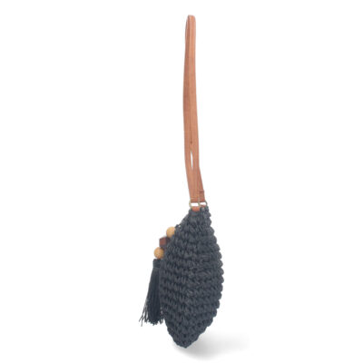 Bolso de Hombro Rafia y Cremallera - Imagen 2