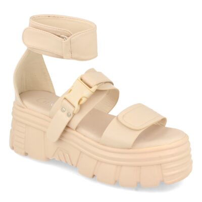 Sandalia de Plataforma con Velcro - Imagen 3
