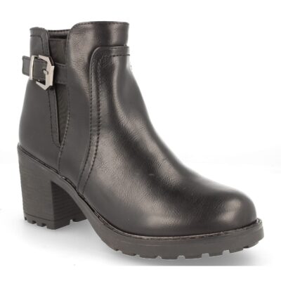 Botin de tacon con cremallera - Imagen 2