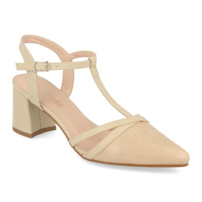 Zapato/Sandalia con Tacón de Punta Cerrada - Imagen 2