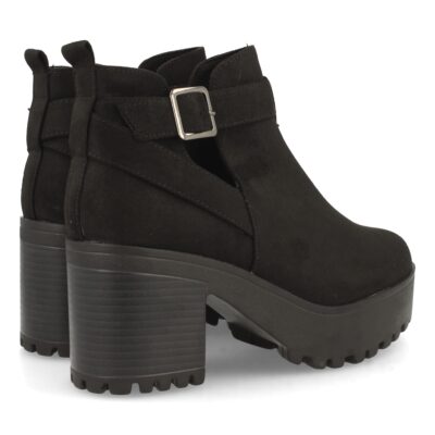 Botin de tacon con plataforma - Imagen 4