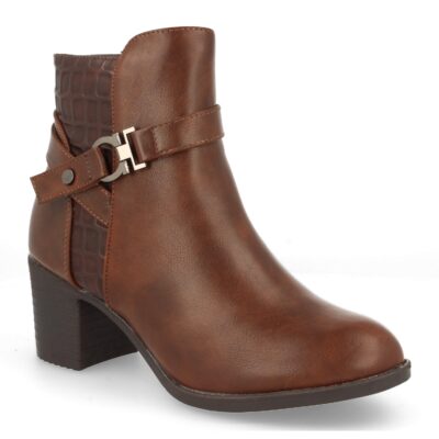 Botin de tacon con cremallera - Imagen 2
