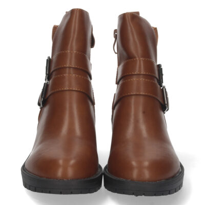 Botin de Tacon con Hebillas y Cremallera - Imagen 3
